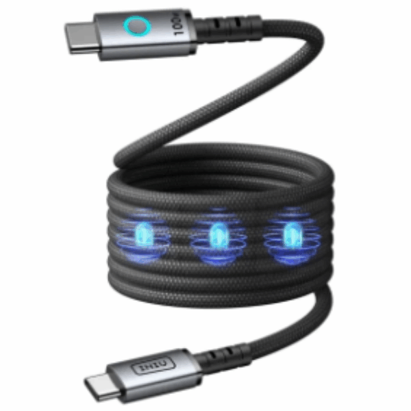 Iniu C21-P1 USB C to USB C 100W Leopard Magnetic Cable