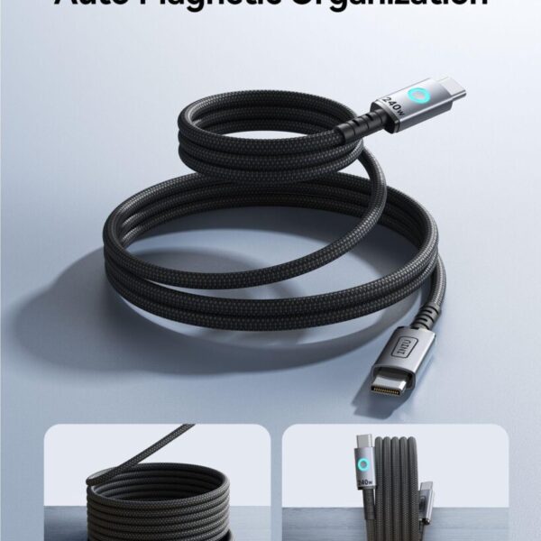 Iniu C22-P1 USB C to USB C 240W Leopard Magnetic Cable